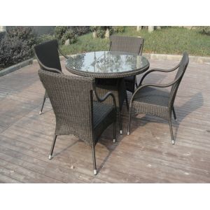 Buy cheap Leisure Rattan Garden Dining Sets Patio For Home / Restaurant from wholesalers