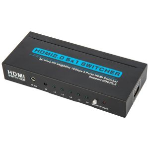 Buy cheap 48 Bit 3840x2160 60Hz 5x1 HDMI 4K Switcher from wholesalers