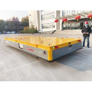 Omnidirectional Moves Transfer Trolley Heavy Load Factory Moving Cart