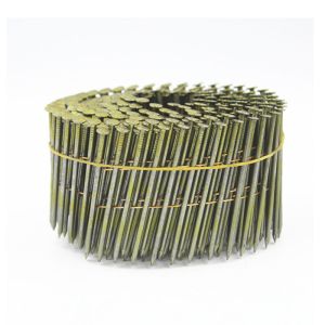 Buy cheap 83mm Galvanized Wooden Pallet Coil Nails 3-1/4 for PCN83 from wholesalers