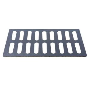 Gray Nodular Rectangular Gully Grid Cast Iron Water Drainage Grid Grate