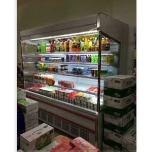 Four Layers Multideck Open Chiller Embraco / Panasonic Brand Compressor Case