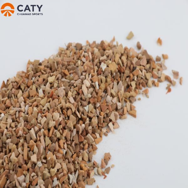 Buy cheap Eco-friendly Sbr Rubber Granules for Running Track, Cost-effective Base Layer With Superior Shock Absorption from wholesalers