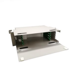 Buy cheap Splice Tray 48C Ftth Fiber Optic Termination Box from wholesalers