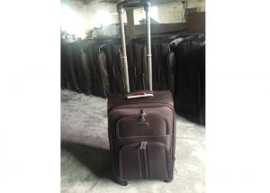 Buy cheap Business Trip / Travel Soft Trolley Luggage 1680D Carry On With 4 Rotating Wheels product