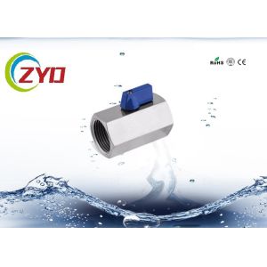 Buy cheap Threaded Stainless Steel Shut Off Valve For Pneuma / Water High Pressure from wholesalers