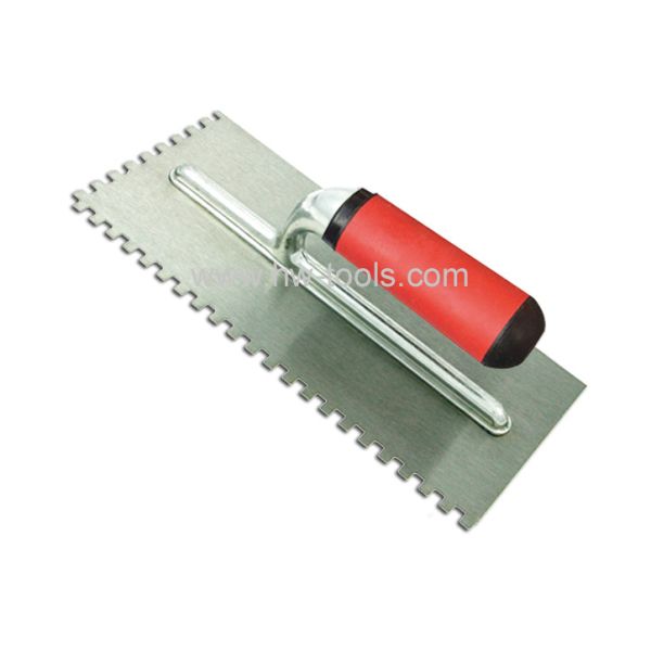 Buy cheap carbon steel Plastering trowel with plastic handle HW02121 from wholesalers