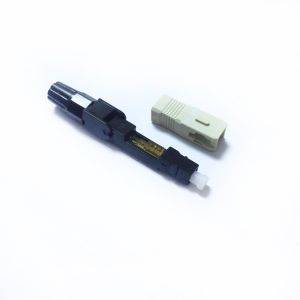 Buy cheap SC Field Assembly Fiber Optic Fast Connector with 0.5dB Insertion Loss 30dB Return Loss and 3mm Drop Cable Compatibility from wholesalers