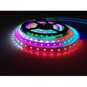 Buy cheap DC5V WS2813 led Strip Addressable Dual-signal wires RGB led pixel strip,waterproof with silicon tube,5m from wholesalers