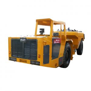 Buy cheap Yellow 129kW Power Diesel Articulated Haul Truck Four Wheel  Drive product