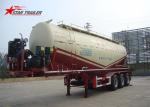 Buy cheap Three Alxe Bulk Cement Tanker Trailer , Long Life Cement Carrier Truck from wholesalers