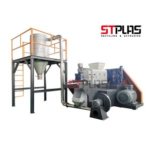 Buy cheap 300-500kg/H LLDPE LDPE PP Plastic Film Squeezing Machine product