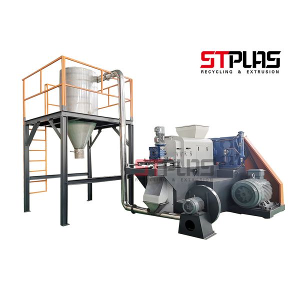 Quality 300-500kg/H LLDPE LDPE PP Plastic Film Squeezing Machine for sale