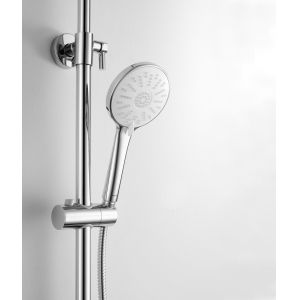 Buy cheap Brass Bathroom Hand Shower Set With Slide Bar 3 Function from wholesalers