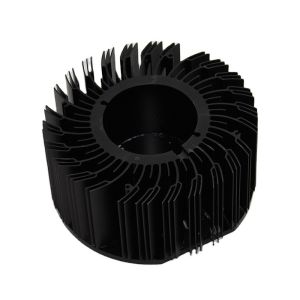 Buy cheap Custom Round Aluminum Heatsink Natural Anodise / Painted / Tin Plated Finish from wholesalers