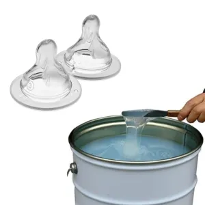 Buy cheap High Transparent Liquid Silicone Rubber 20-70 Shore A Hardness  Oil Resistance from wholesalers