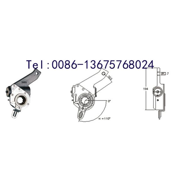Quality Slack Adjuster Automatic 4W8010 China for sale