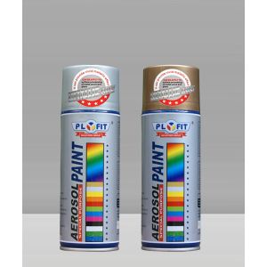 Buy cheap ISO9001 18K Gold Black Aerosol Spray Paint For Cars Quick Drying from wholesalers