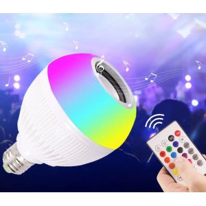 Buy cheap Intelligent Led Color Changing Light Bulb , App Control Bluetooth Speaker Light Fixture from wholesalers