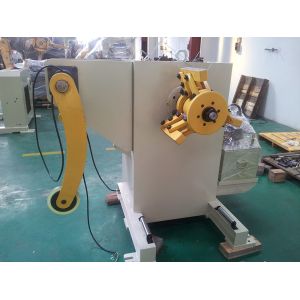 Pneumatic Expansion Metal Sheet Coil Mandrel Uncoiler / Material Rack