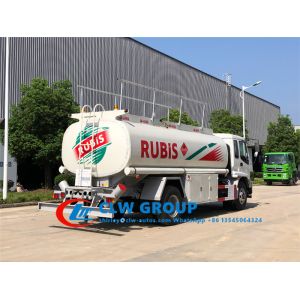 Buy cheap 4 Compartment ISUZU FTR 15000L Refueler Truck from wholesalers