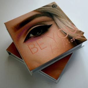 Buy cheap 9 Pans Position Baked Eyeshadow Palette Packaging CMYK Printing from wholesalers