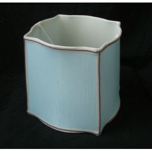Square Cut Corner Bedside Lamp Shades 4 Convex Angle E26