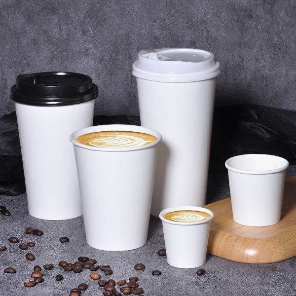 Quality Single Use Paper Tableware Environmentally Friendly Paper Cups Customizable for sale