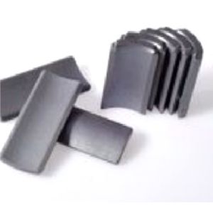 Buy cheap Custom Flexible Hard Ferrite Magnets SrO. 6Fe2O3 Arc Segment Type from wholesalers
