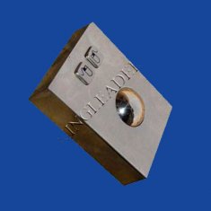 Buy cheap 38mm Desktop Optical Metal Trackball With USB Interface from wholesalers