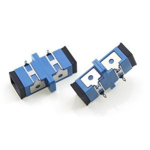 Buy cheap Rectangular Singlemode Fiber SC Coupler Easy Installation Blue from wholesalers