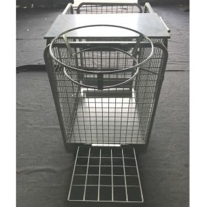 Business Strong Shopping Trolley / Transport Castor Trolleys Logistic PEN-004