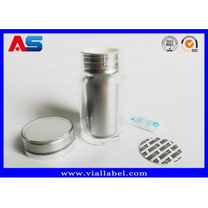 Buy cheap 50ml Clear Plastic Pill Bottles  Maca Medicine Packaging Container Green from wholesalers
