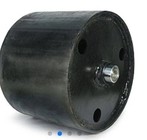 Buy cheap 8 In Length Roll Off Dumpster Wheels Metal Roller Wheels from wholesalers