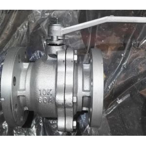 JIS Standard JIS B2031 pressure 10K size 80A 150A cast iron 2-pc ball valve