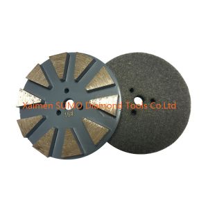 Buy cheap Stonekor Grinder Concrete Grinding Disk With Straight Edge Segments from wholesalers