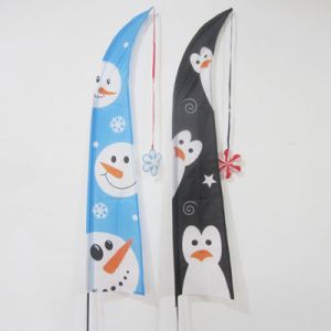 Buy cheap Christmas Bali Flag Snowman and Penguin from wholesalers