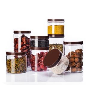 Buy cheap Plastic Cosmetic Jar with Customized Printing Decoration from wholesalers