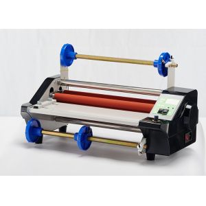 Adjustable Temperature Small Format Laminator 4 Rollers Mini Laminator Machine