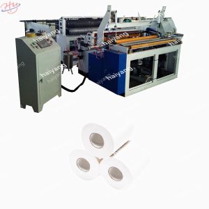 Tissue Paper Jumbo Roll Paper Cutting Slitting Rewinding Machine