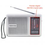 Buy cheap Pointer Small AM FM Stereo Receiver 100mm Antenna AM FM Receiver With Speakers from wholesalers