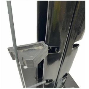 Powder Coating 1.23m V Mesh Security Fencing Triangle Bending