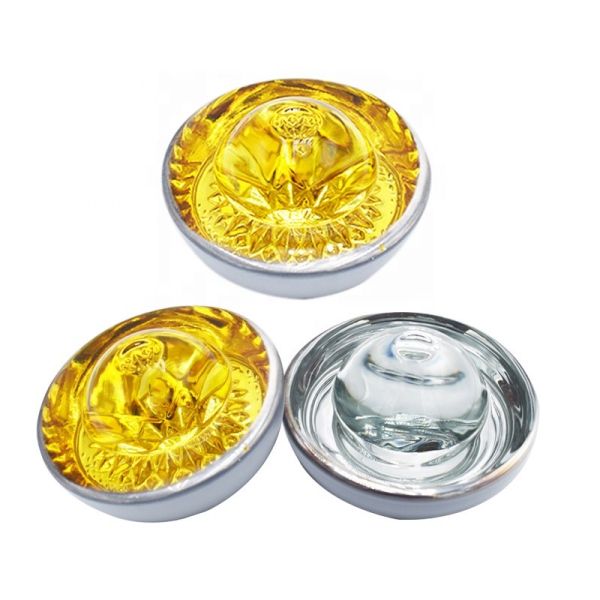Customized Roadway Safety Reflective Tempered Glass Road Stud for Enhanced