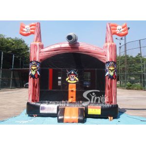 Buy cheap Commercial indoor kids pirate bounce house with pillars inside made in China factory FOR SALE from wholesalers