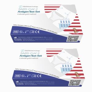 Buy cheap Class III Swabs Antigen Test Kit SARS-CoV-2 Testing 1 Test/Box iiLO 70mm Australia from wholesalers