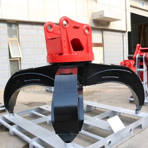 Buy cheap Excavator Orange Peel Grapple For Processing Large And Irregular Materials from wholesalers