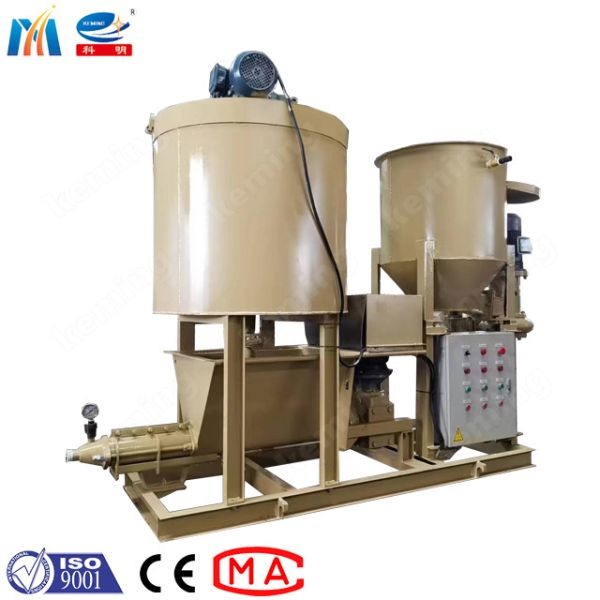 Buy cheap 3 MPa Grout Mixer Machine Screw Grout Pump Station 60 L Cement For Mining Engineering from wholesalers