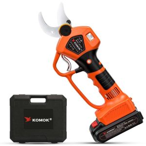 Buy cheap 40mm Electric Cordless Pruning Shears with LED Display and Handguard for Professional Garden Work from wholesalers