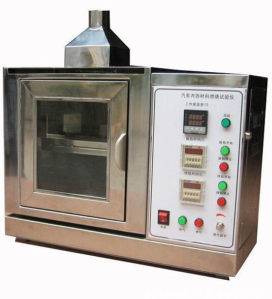 Quality ASTM D5132 DIN7520 Fire Test Chamber For Automotive Interior System Material for sale