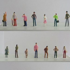 Buy cheap 1:75 color normal figures,model figures,scale figure,architectural model people,ABS figures from wholesalers